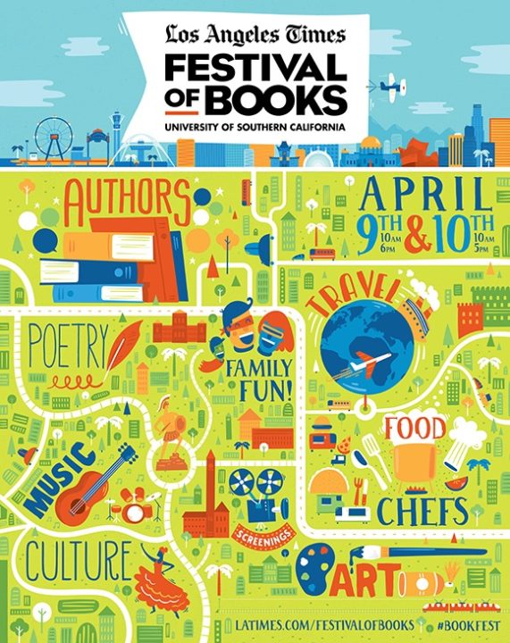 RappArt latimesfestivalofbooksposter RappArt