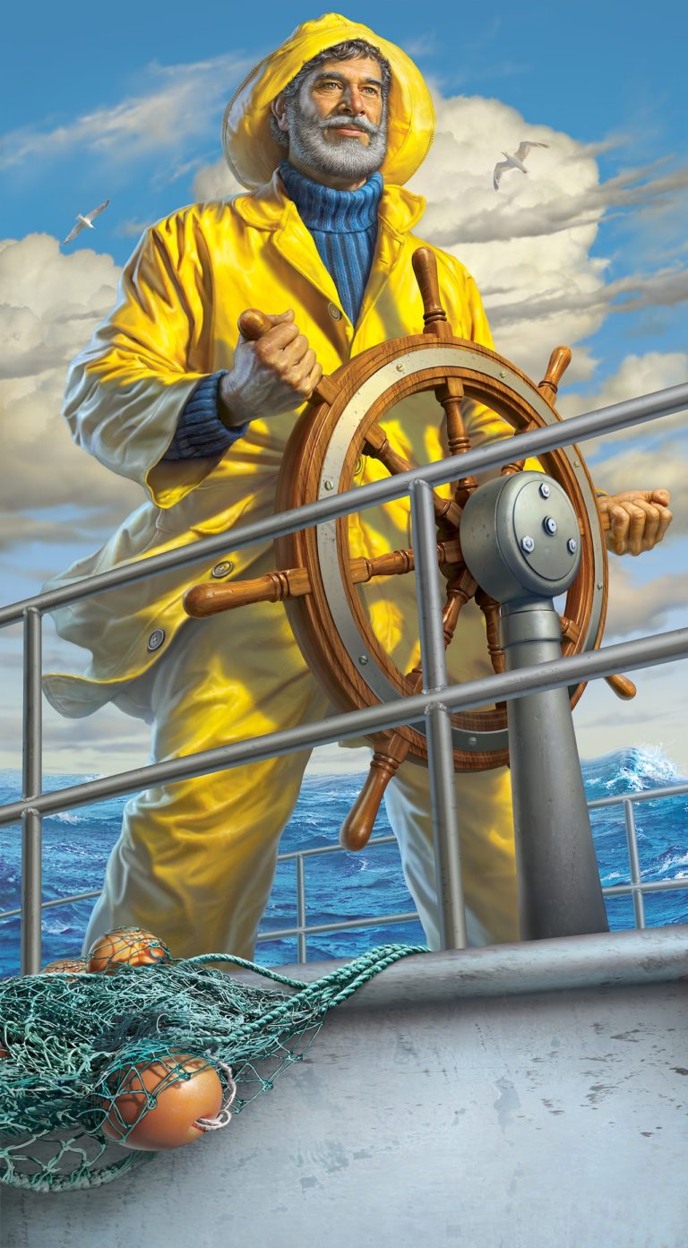 Rapp|Art Gorton Fisherman - Rapp|Art