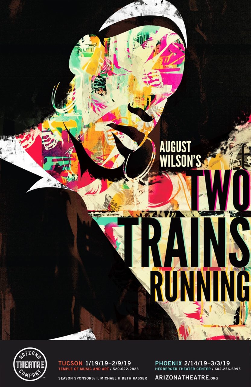 ATCTwo Trains Running PosterLayout RappArt