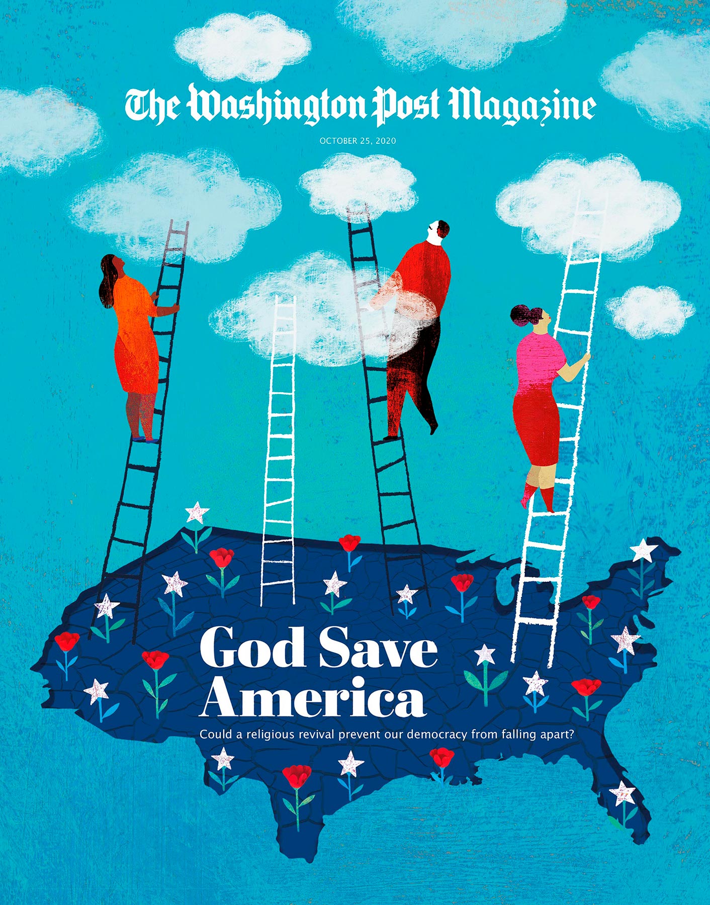 Anna Godeassi illustration for The Washington Post