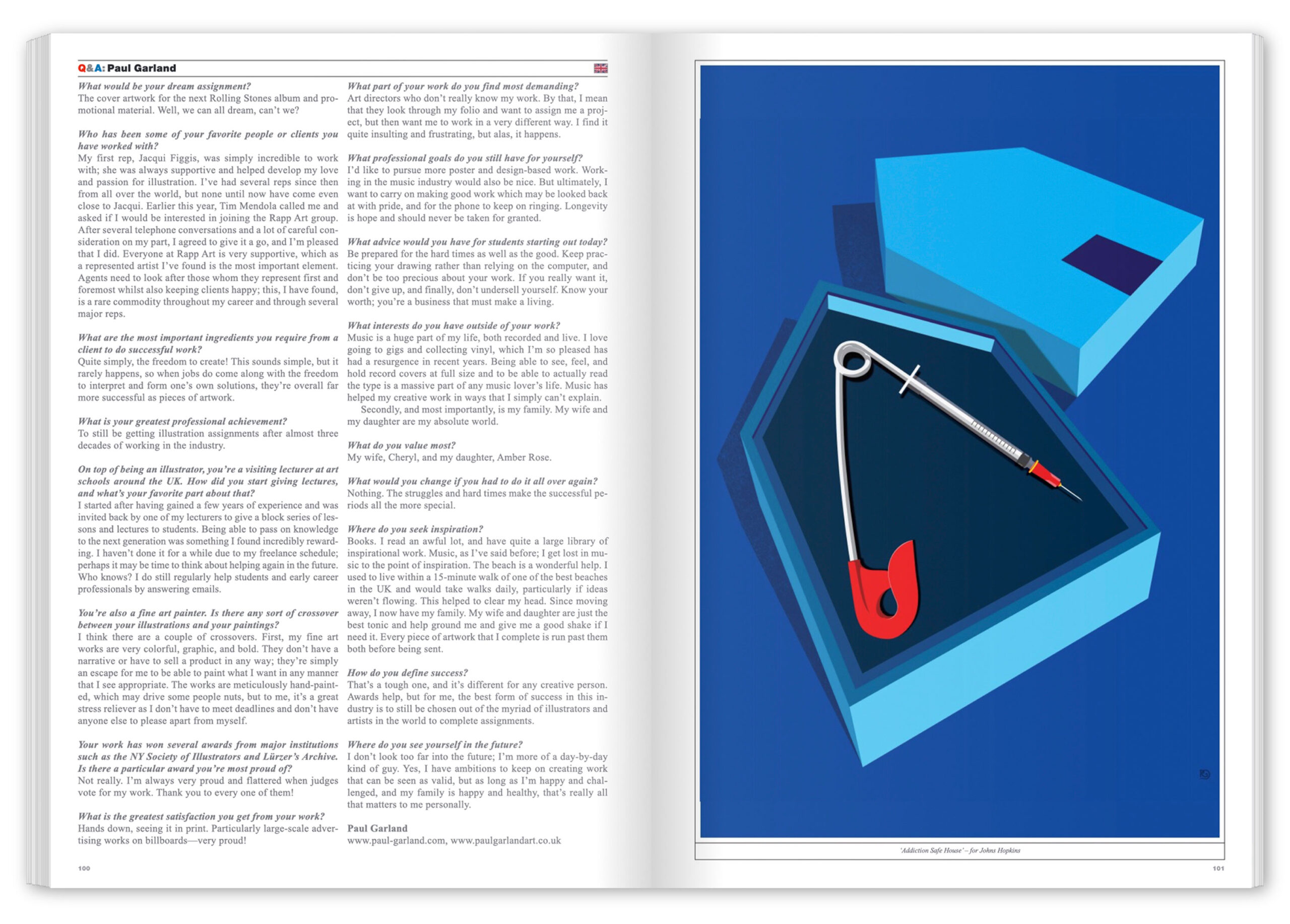 GRAPHIS Interview with Paul Garland - Rapp|Art